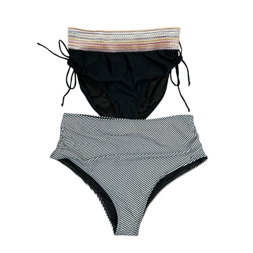 2x Bikini Bottoms Women's Size XL Summer‎ Beach Outdoor